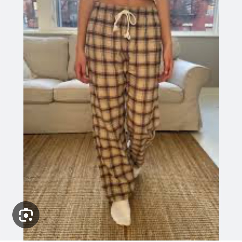 Brandy Melville Cathrine Plaid Lounge Pants ONE SZE NWT